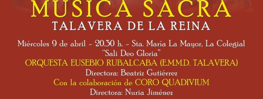 Concierto XXX Ciclo de Música Sacra