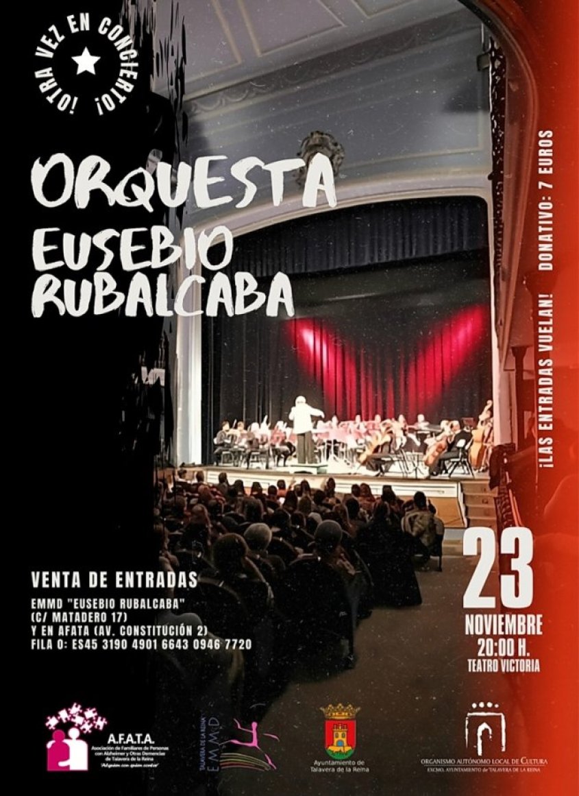 Concierto a favor de AFATA Talavera