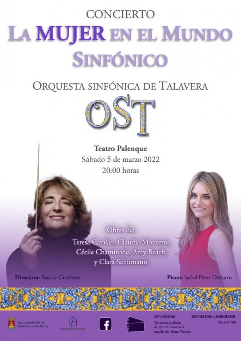 Concierto "La Mujer en el Mundo Sinfónico"