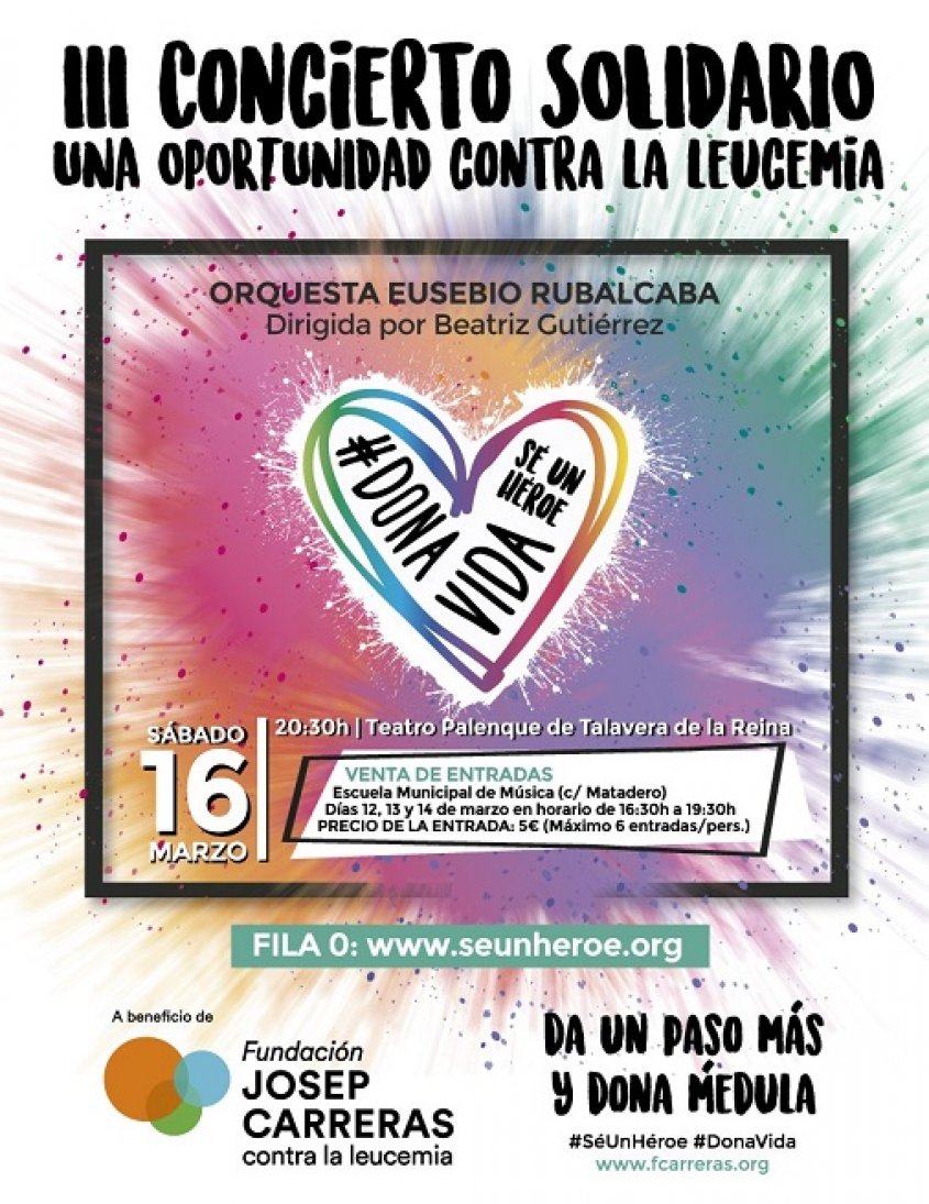 III Concierto Solidario una oportunidad contra la Leucémia