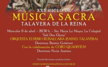 Concierto XXX Ciclo de Música Sacra