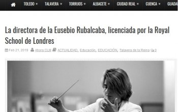 Beatriz Gutiérrez Licenciada por la Royal Schools of Music de Londres